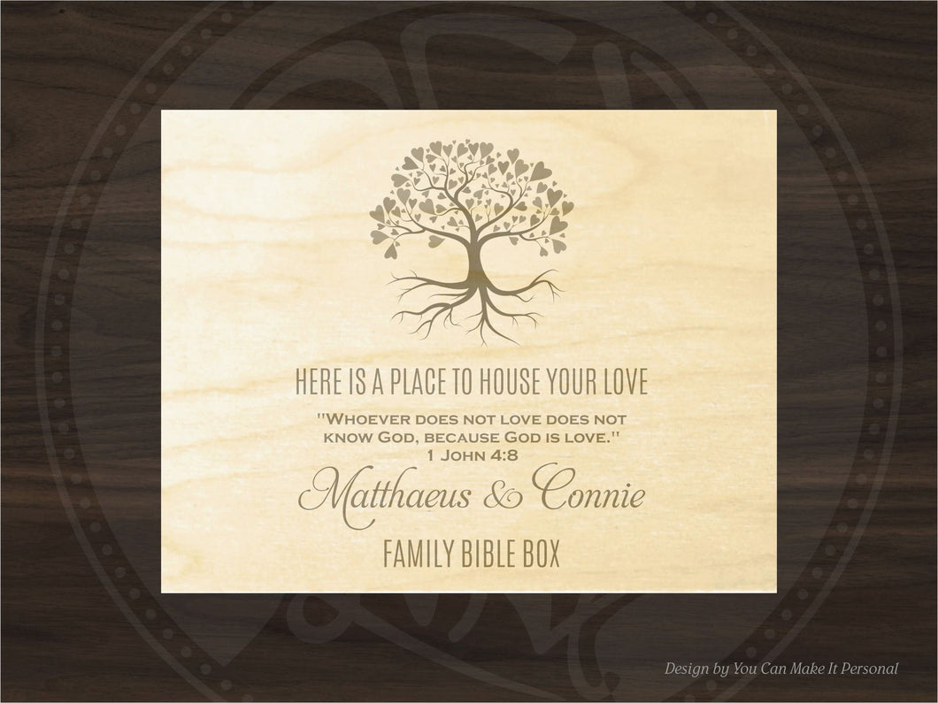 Family bible box design