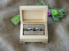 Load image into Gallery viewer, Personalized wedding ring box, Custom jewelry box for her