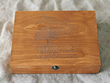 Lade das Bild in den Galerie-Viewer, Personalisierte Erinnerungsbox, Erinnerungsbox, Erinnerungsbox mit individuellem Zitat, Box mit individueller Gravur, Personalisierte Erinnerungsbox
