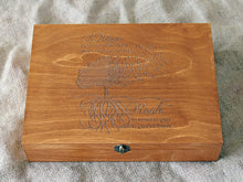 Lade das Bild in den Galerie-Viewer, Personalisierte Erinnerungsbox, Erinnerungsbox mit individuellem Spruch, Holzbox mit individueller Gravur