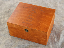 Load image into Gallery viewer, Baby giraffe image on memory box, Custom engraved keepsake box, First birthday gift