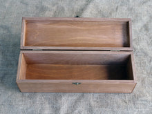 Load image into Gallery viewer, Custom Engraved Wine Box, Personalized Wine Box, Couple Anniversary Gift