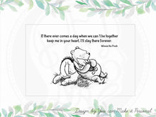 Cargar imagen en el visor de la galería, Caja de madera con cita de Winnie the Pooh, caja de recuerdos, caja con cita grabada, caja de joyería con grabado personalizado, caja de recuerdos, caja de recuerdos