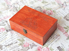 Load image into Gallery viewer, Memory box personalized with your favorite Winnie the Pooh saying, Wooden kepsake box