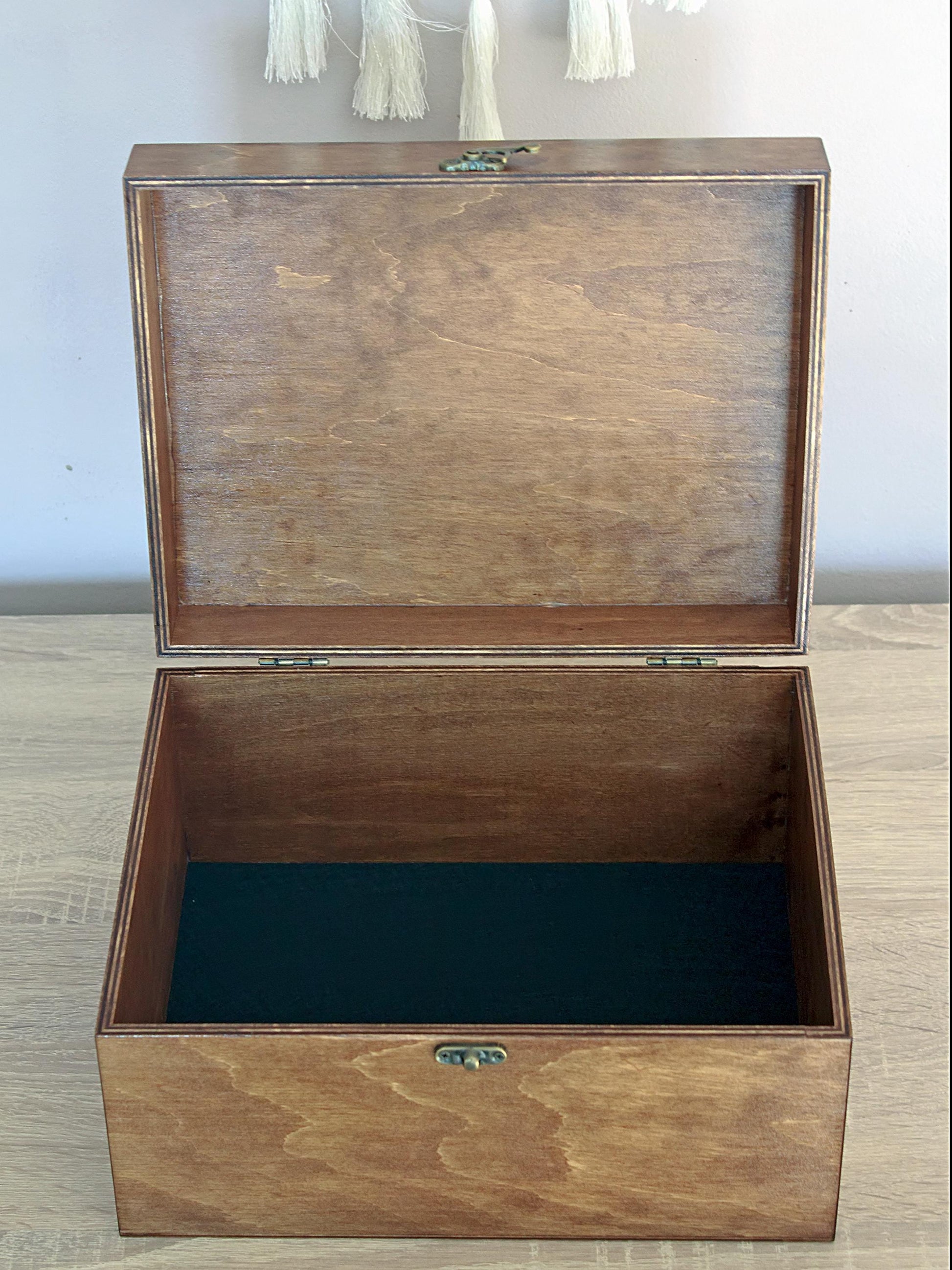 Personalized wooden pet memorial box | Custom Dog Bereavement Gift | Monogrammed pet urn | In Loving Memory Box