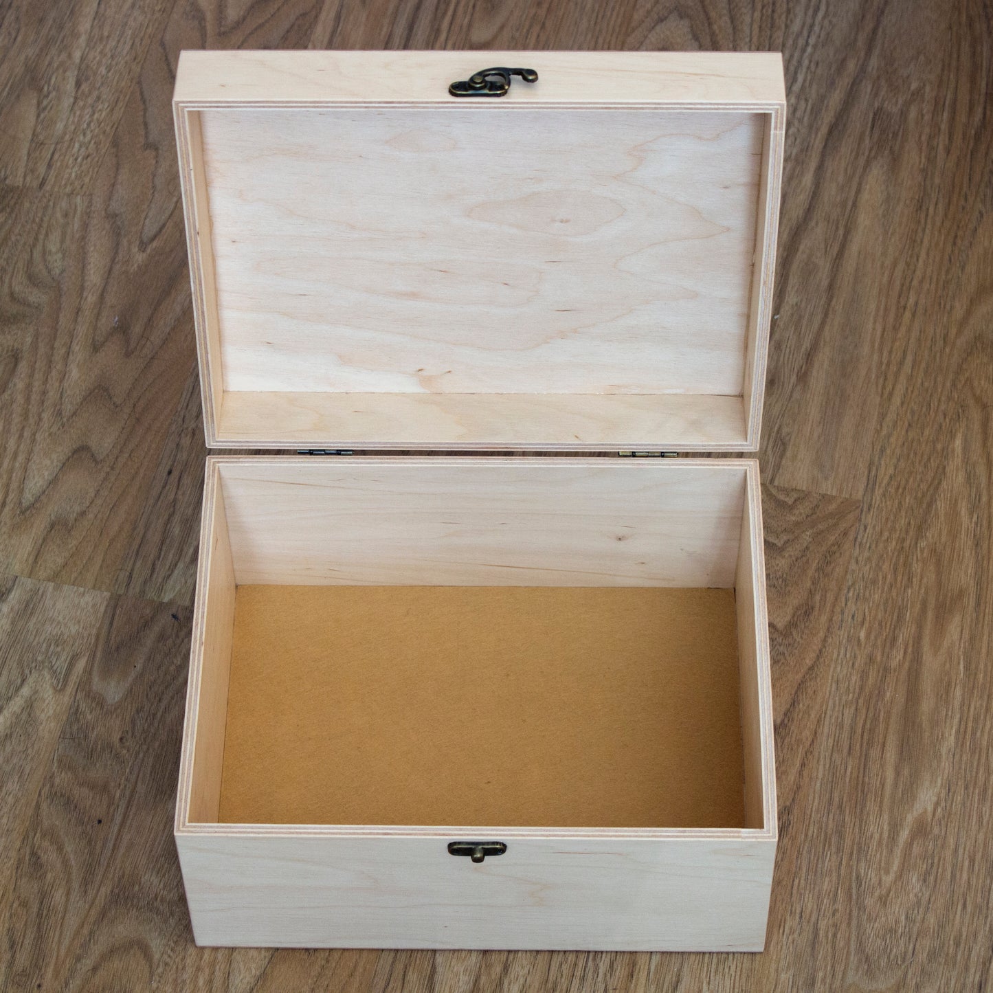 Personalized Winnie the Pooh time capsule box for preserving baby keepsakes