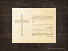 Load image into Gallery viewer, Cross and bible verse design
