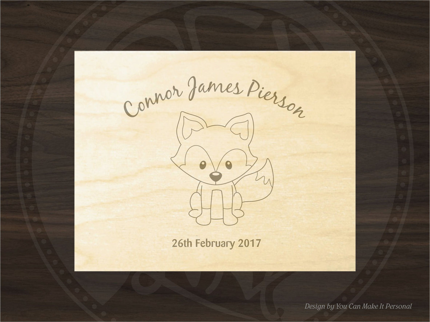 Niedliches Fuchs-Zeichnungsdesign