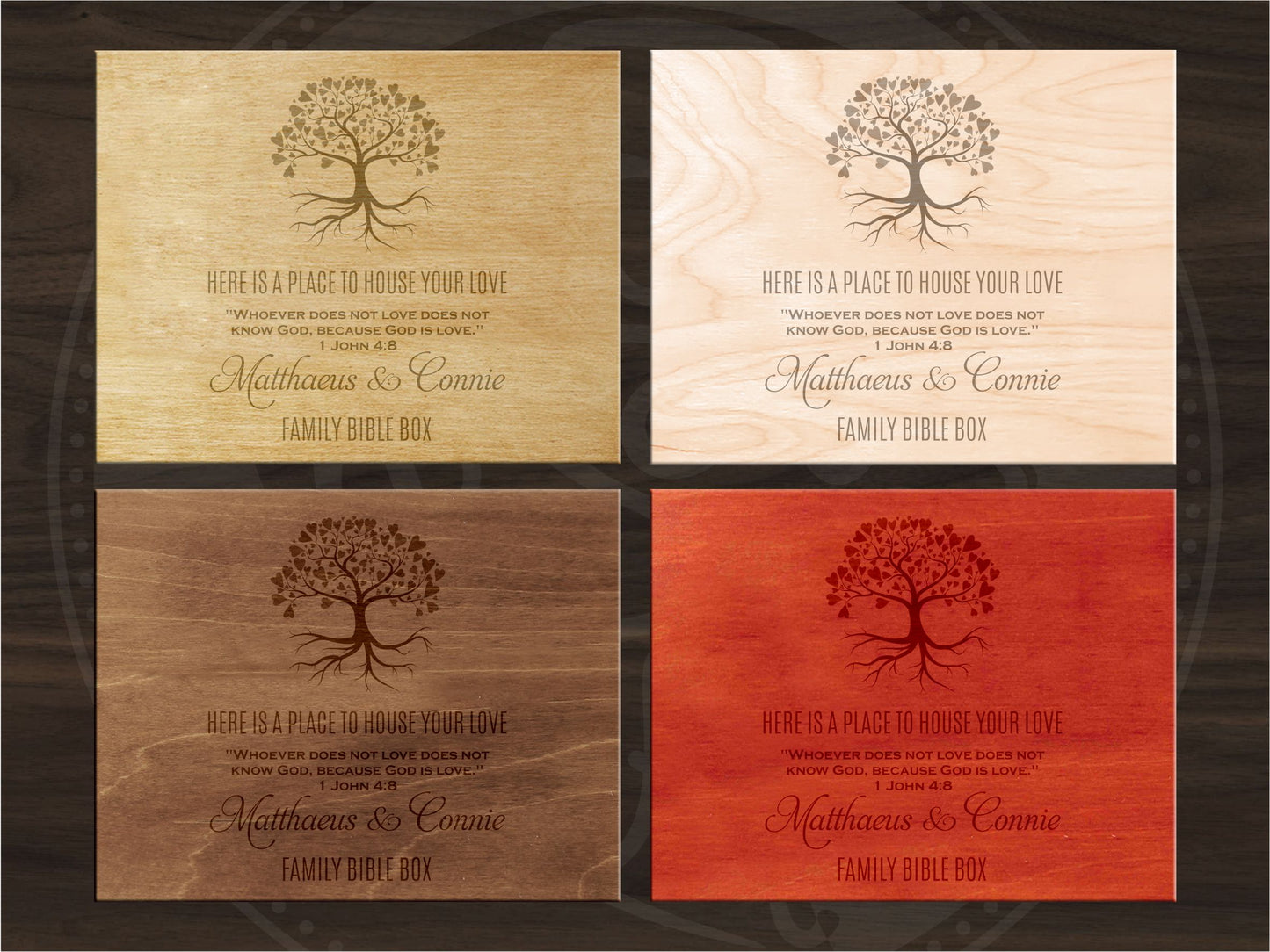 Design einer Familienbibelbox