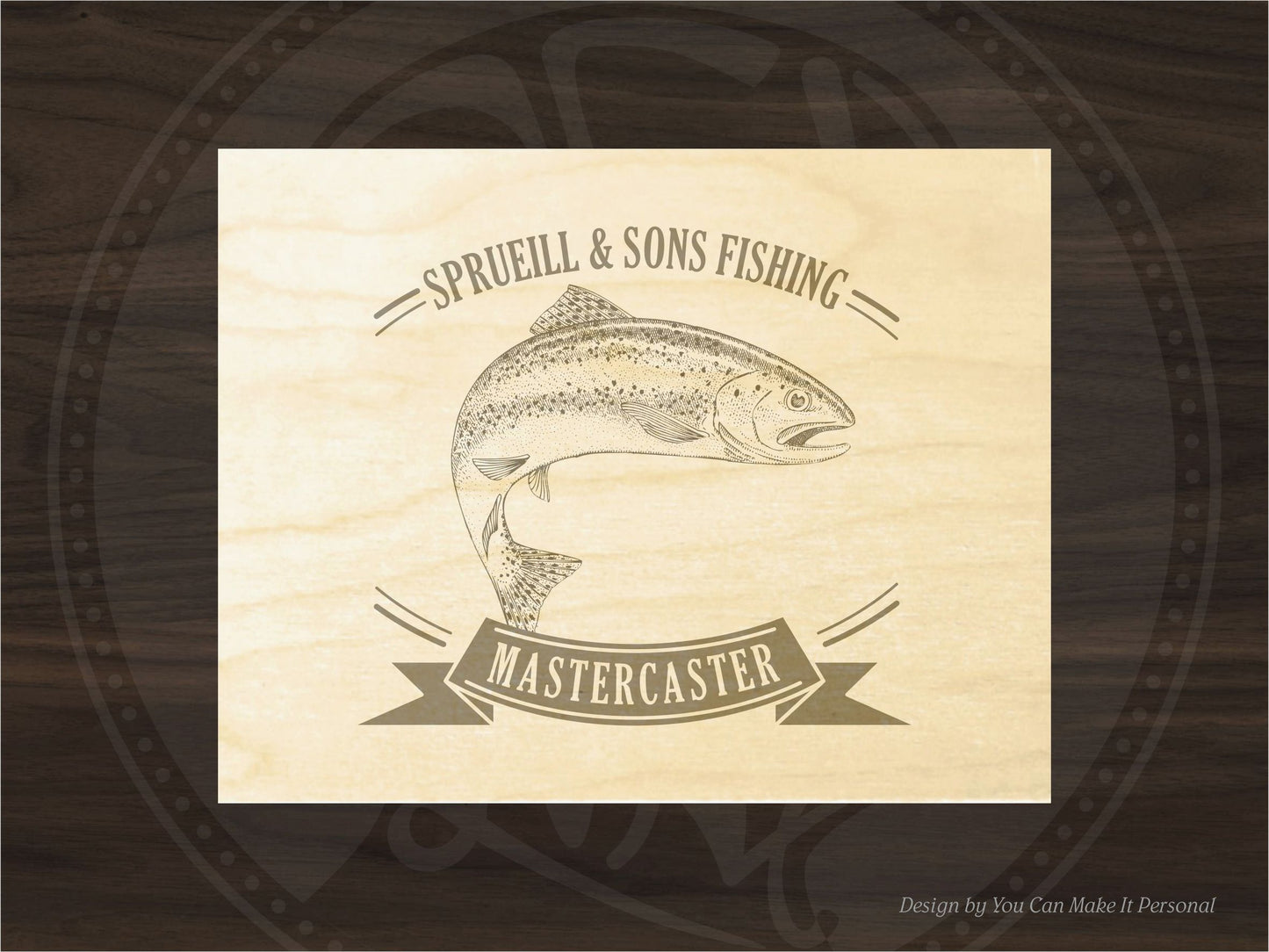 Design einer Angelbox für Regenbogenforellen