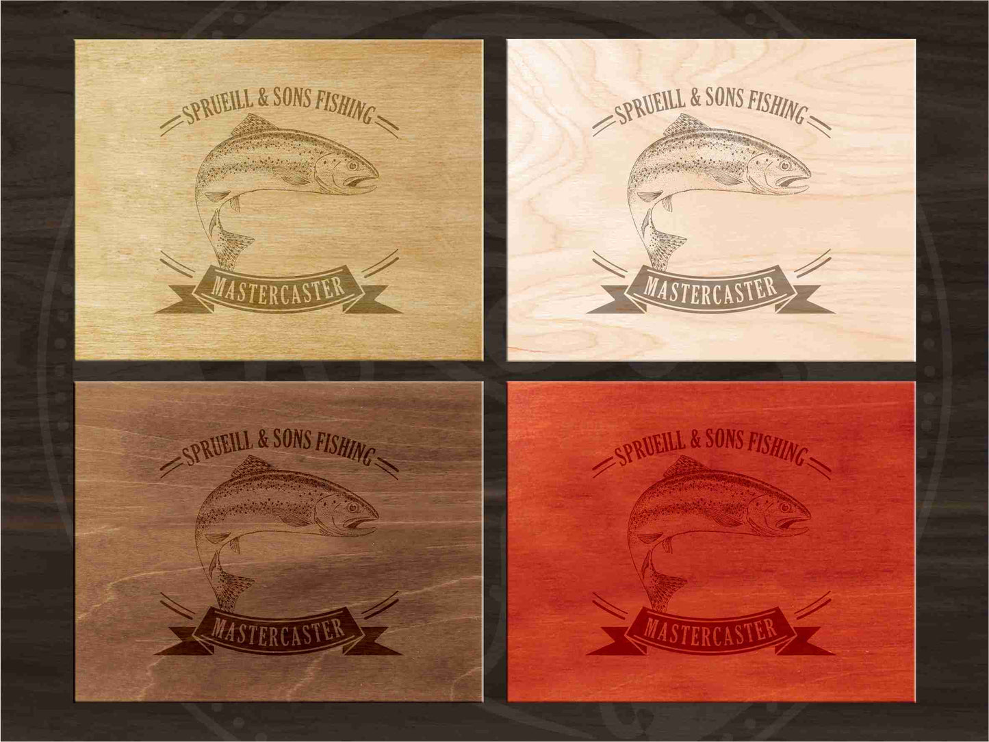 Design einer Angelbox für Regenbogenforellen