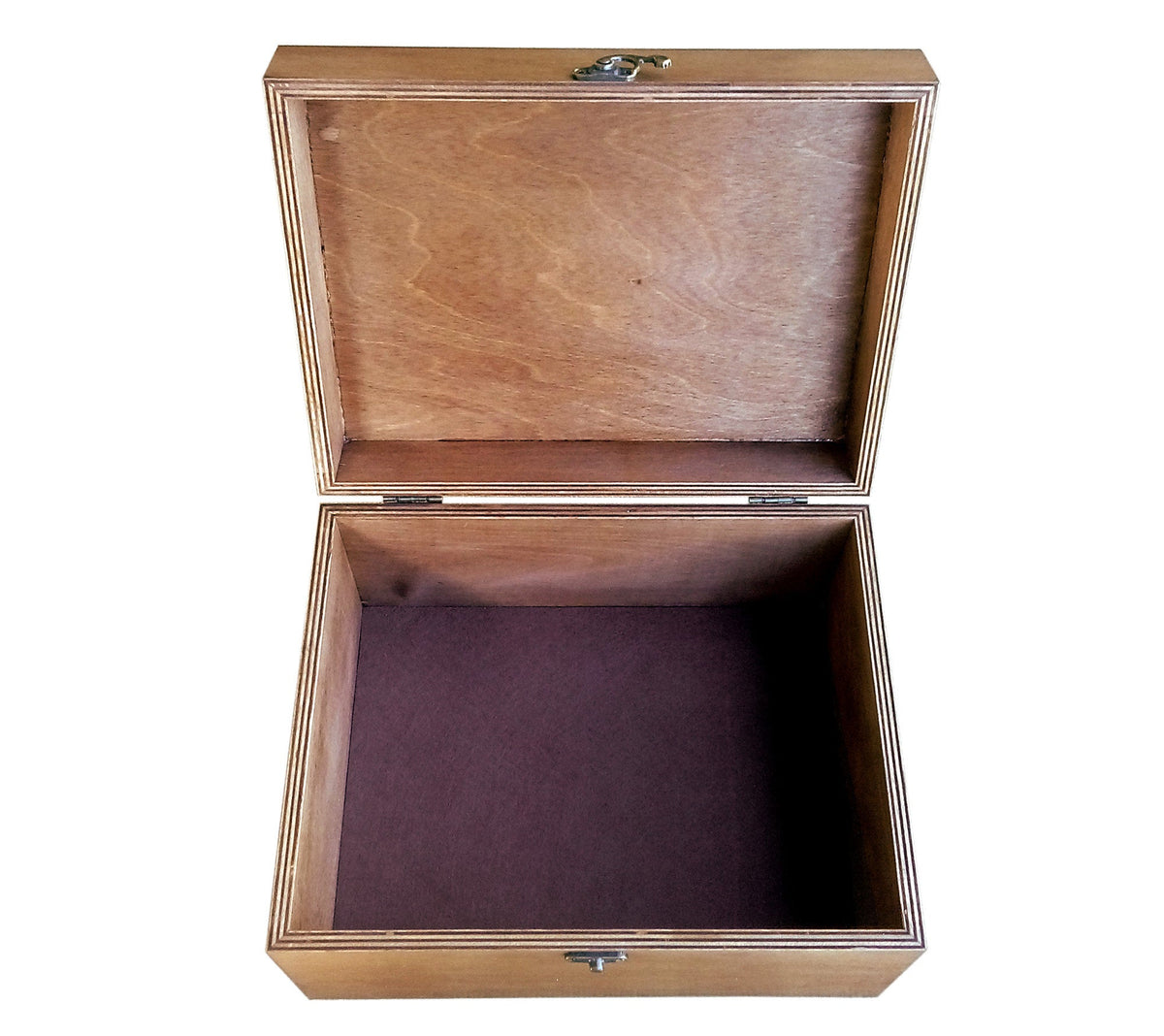 Custom name engraved keepsake box for special memories