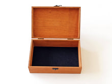 Load image into Gallery viewer, Personalized jewelry box, Custom engraved memory box, Treasure box
