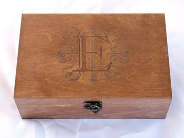 Monogrammed Jewelry Box