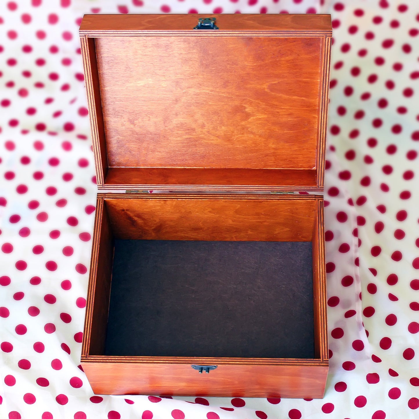 Rustic keepsake box for wedding gift, Wedding memory wood box