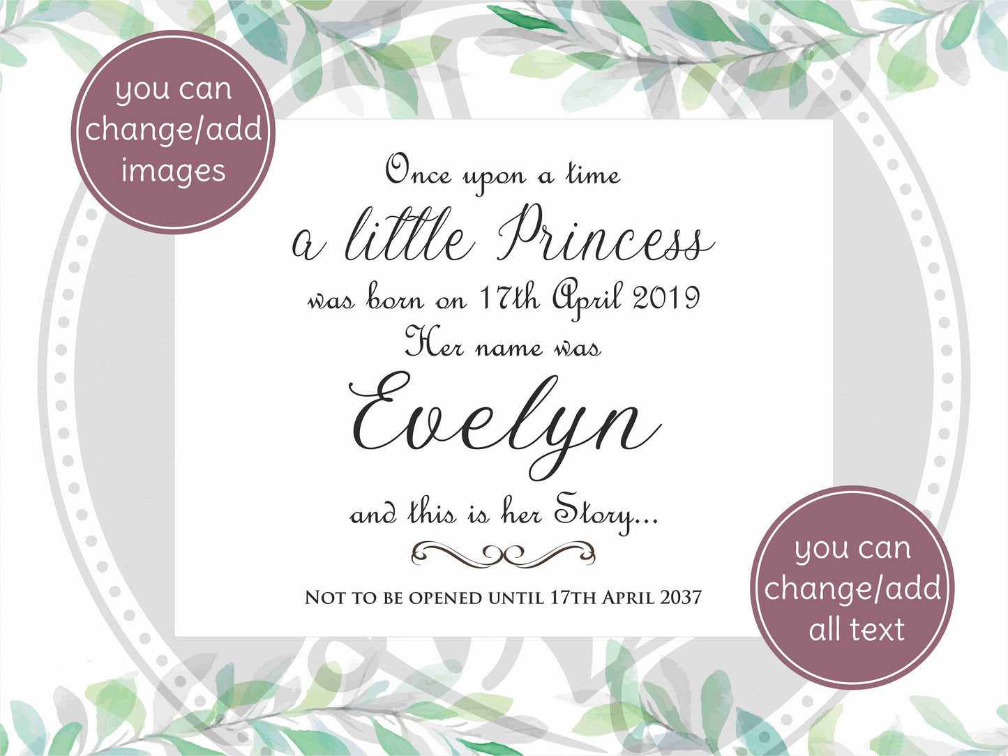 Wood box for baby girl, Personalized memory box, First birthday time capsule