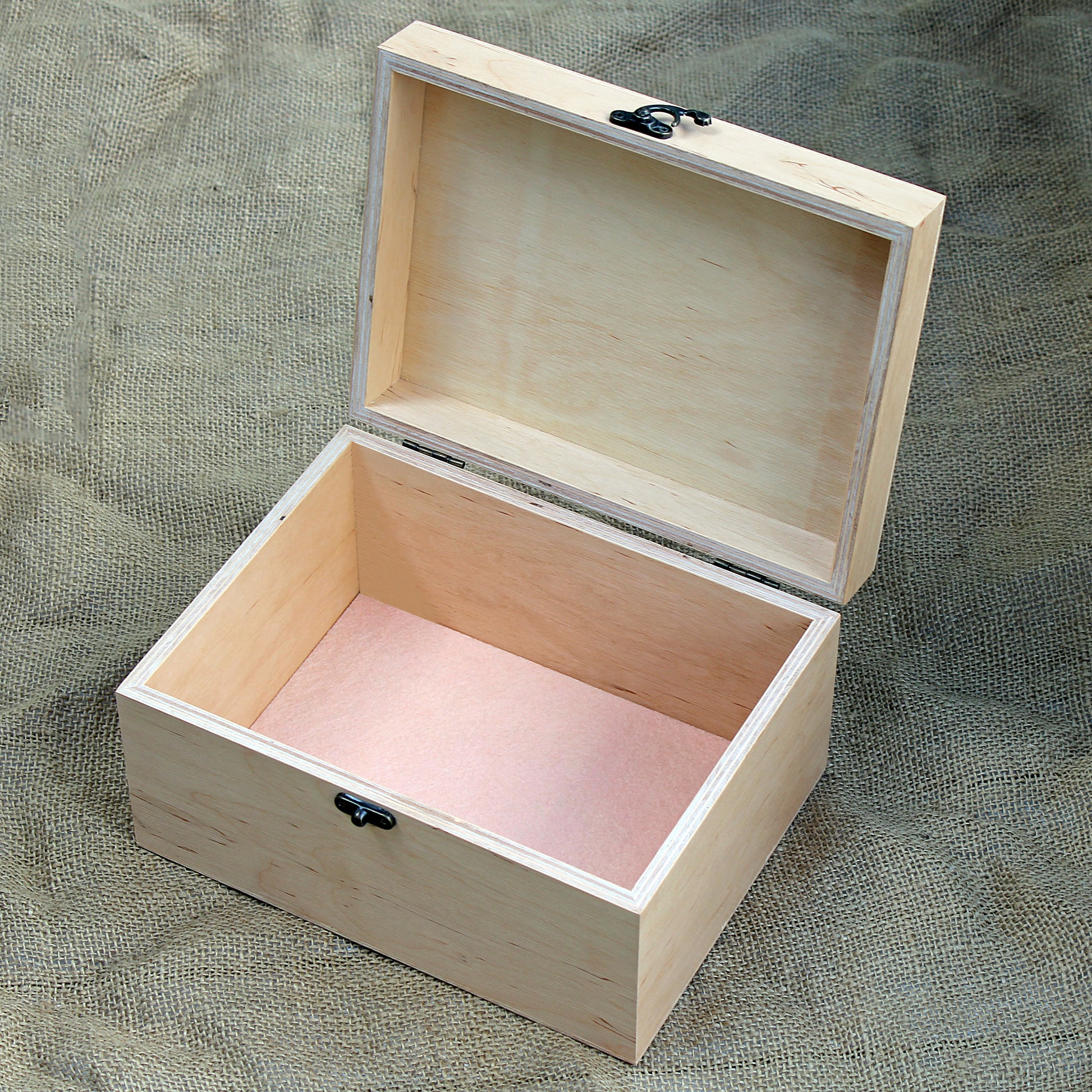 Personalized baby time capsule keepsake box with custom engraving