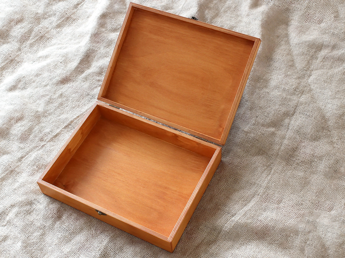 Personalized wooden box featuring Tree of Life engraving and custom text